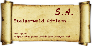 Steigerwald Adrienn névjegykártya