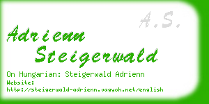 adrienn steigerwald business card